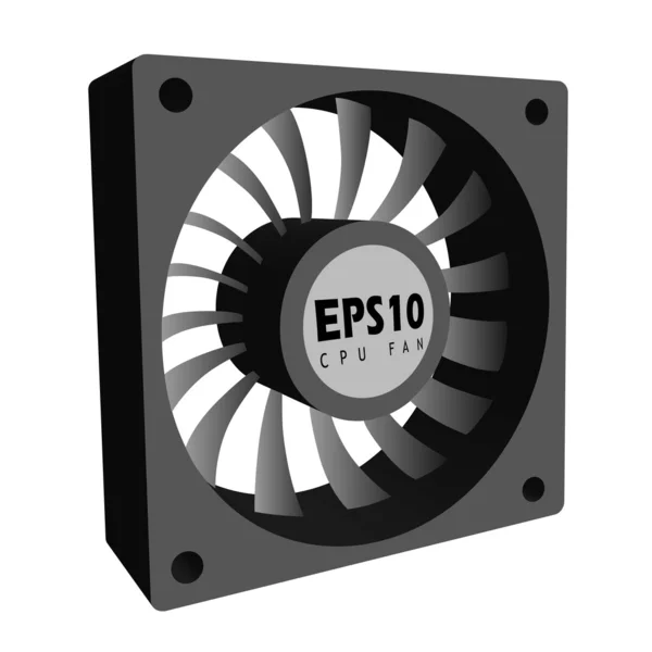 Computer fan — Stockvector