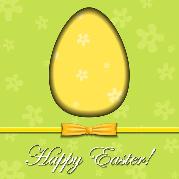 Cartão de saudação abstrato ovo de Páscoa —  Vetores de Stock