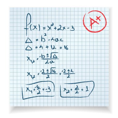Matematik testi ve sınav