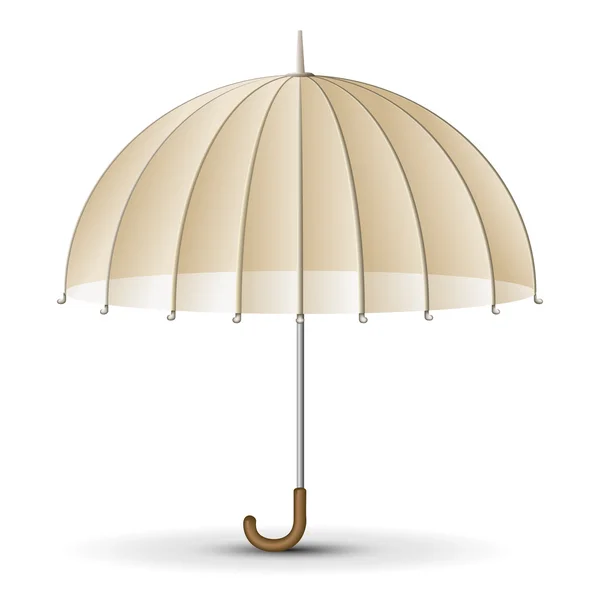 Retro sun umbrella — Stock Vector