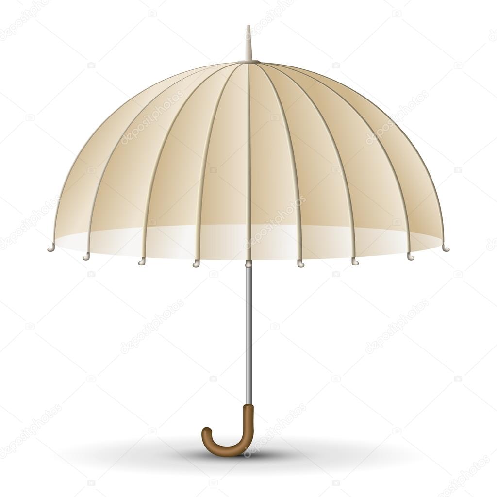 Retro sun umbrella
