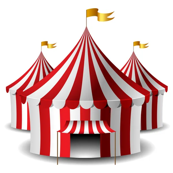 Circus tent — Stock Vector