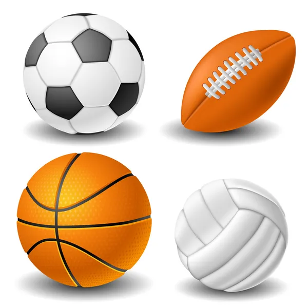 Ball set — Stock Vector