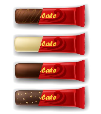 paket küme çikolata bar