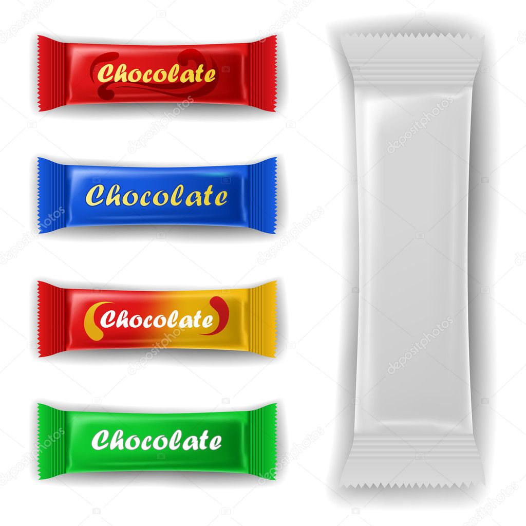 Chocolate bar package set