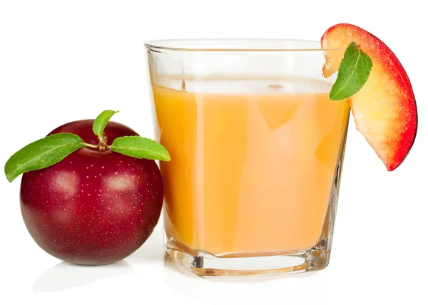 Plum juice — Stock Photo, Image