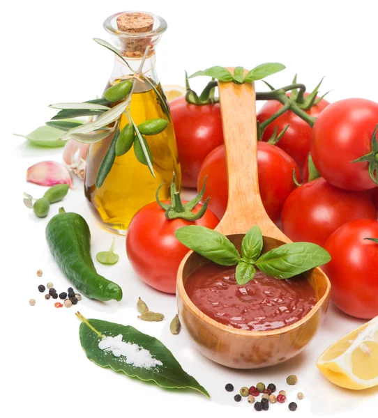 Tomatensaus — Stockfoto