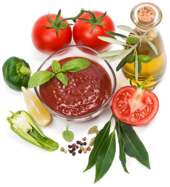 Sauce of tomato — Stock Photo, Image