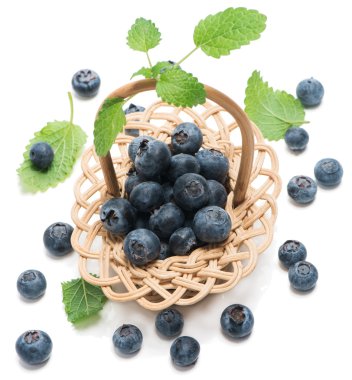 hasır sepet yaban mersini