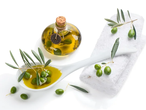 Tratamiento con Olive Spa — Foto de Stock