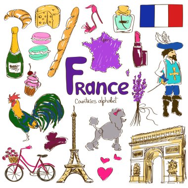 Collection of France icons