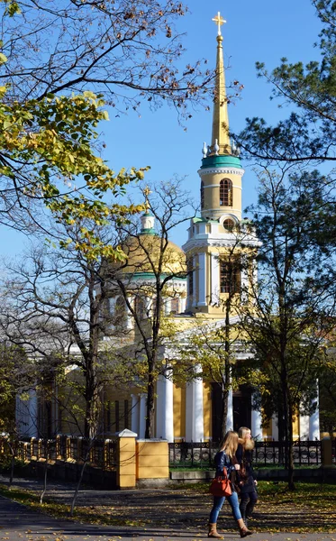 Chur, spaso-Preobrasjenskij katedralen i dnepropetrovsk. Ukraina — Stockfoto