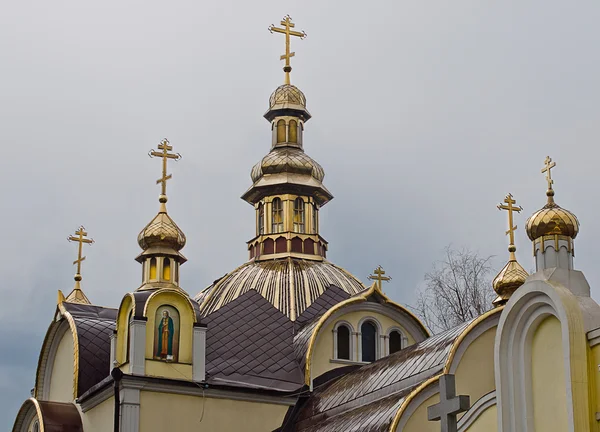 Kostel, chrám jméno svatého knížete Vladimíra Dněpropetrovsk Ukrajiny — Stock fotografie