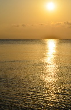 Dawn, gündoğumu, güneş, deniz, doğa, su, peyzaj