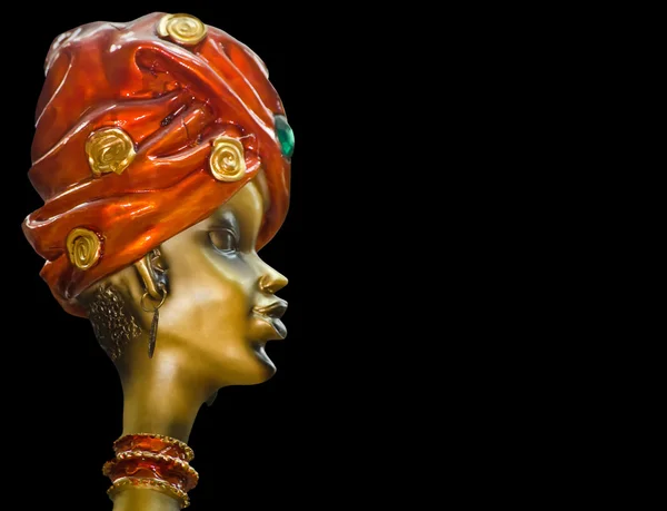 Souvenir - Indian woman's head — Stock Photo, Image