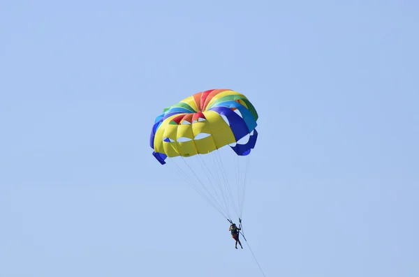 Girl on a parachute