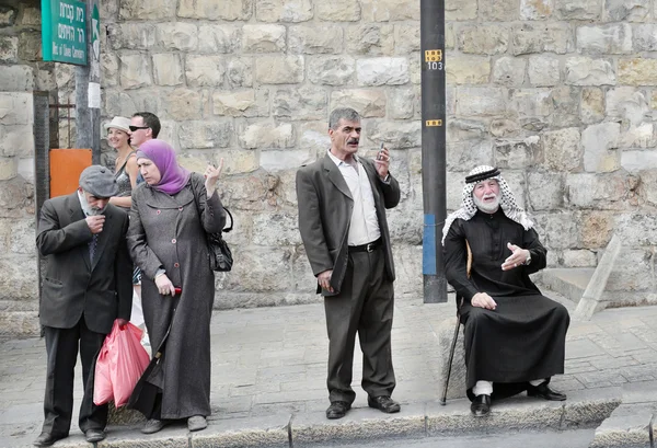 Israel, Jerusalem. The old town, the locals — Stock Photo, Image