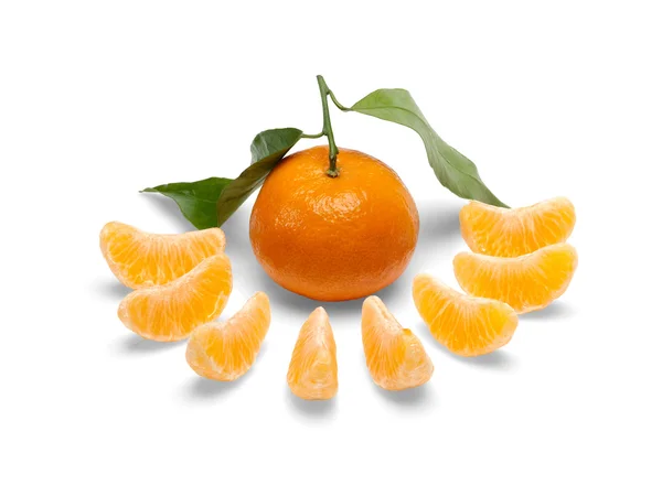 Tangerine fruits. — Stock Photo, Image