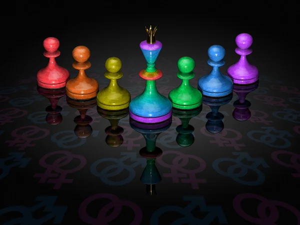 Chessmen — Stock Photo, Image