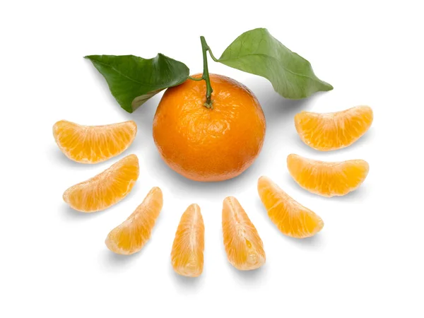 Tangerine fruits. — Stock Photo, Image