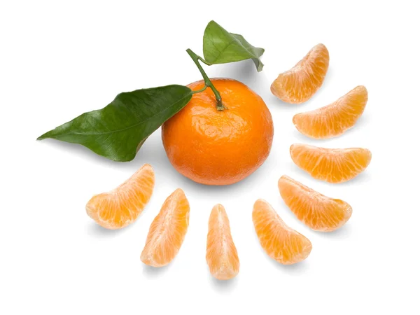 Tangerine fruits. — Stock Photo, Image