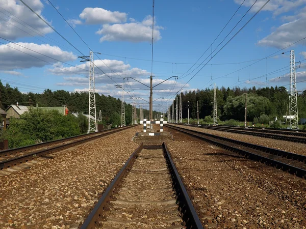 Järnvägen — Stockfoto