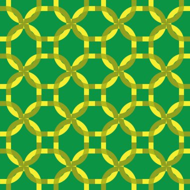 Yeşil Yapraksız desen tasarım vektörü