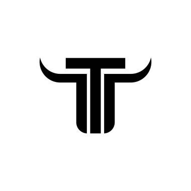 Horn logo tasarım vektörlü TMT harfi