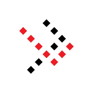 LL harfi logo tasarım vektörü