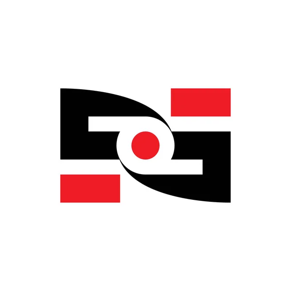 Letter Eog Letter Logo Design Vector — Stock Vector