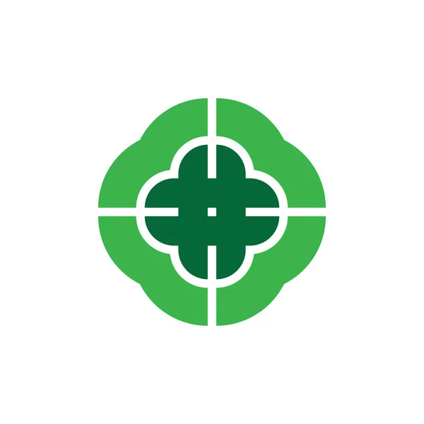 Λουλούδι Λογότυπο Διάνυσμα Σχεδιασμού — Διανυσματικό Αρχείο