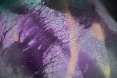 Orijinal alkol boyası. Modern sanat. Soyut renkli arka plan, duvar kağıdı. Modern afişler için Sıvı Sanat, ruhani grafik tasarımı.