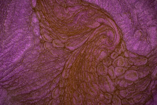 Vârtejurile de cerneală alcoolică în liliac, lavandă, violet amintesc de marmură și valuri de agat. Fluid bannere moderne de artă, design grafic eteric. — Fotografie, imagine de stoc