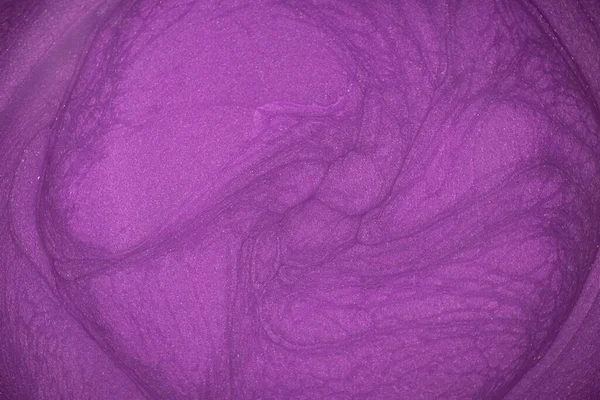 Alkoholfarbenwirbel in Flieder, Lavendel und Veilchen erinnern an Marmor und Wellen von Achat. Fließende moderne Kunstbanner, ätherisches grafisches Design. — Stockfoto