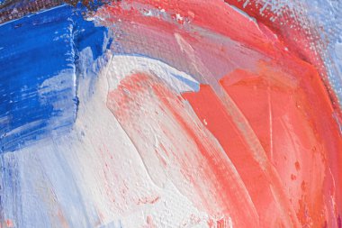 Çağdaş sanat. Soyut sanat geçmişi. Çok renkli parlak bir doku. Sanat eserinin bir parçası. Gökyüzünden esinlenildiği kadar buhar ve dumandan da..