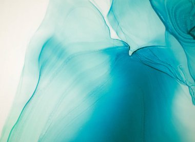 Soyut çağdaş sanat sıvısı. Alkol mürekkebi renkleri saydam. Mermer kart sunumu, el ilanı, davetiye kartı. Beyaz arkaplanda ihale dekorasyonu izole edildi.