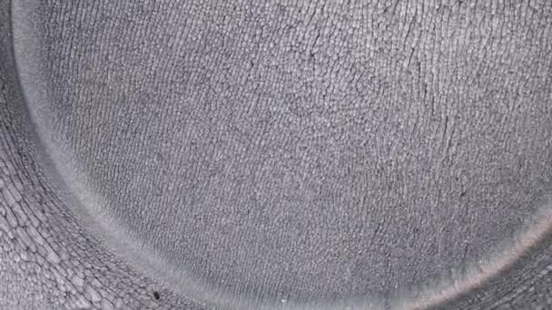 분해능 Abstract Fluid Grunge 은빛나는 잉크를 움직이는 디자인 용암의 녹아내리는 — 비디오