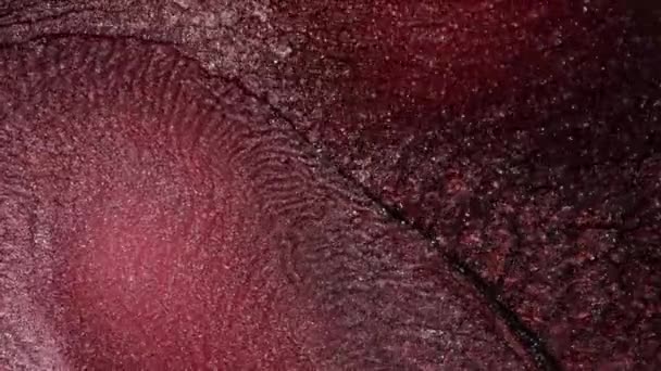 Grunge Hintergrundkunst Mit Glitzernder Alkohol Tinte Die Eine Abstraktion Von — Stockvideo