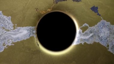 Parlak soyut grunge arka planı kozmik kara deliğin etrafındaki çok renkli uzay tozuna benzer. Mor, pembe ve mavi boyalardan oluşan parlak bir renk akışı. Sıvı resim çizimi