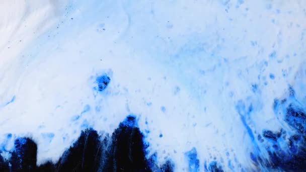 Espumoso Fondo Grunge Abstracto Similar Movimiento Polvo Multicolor Desbordante Flujo — Vídeos de Stock