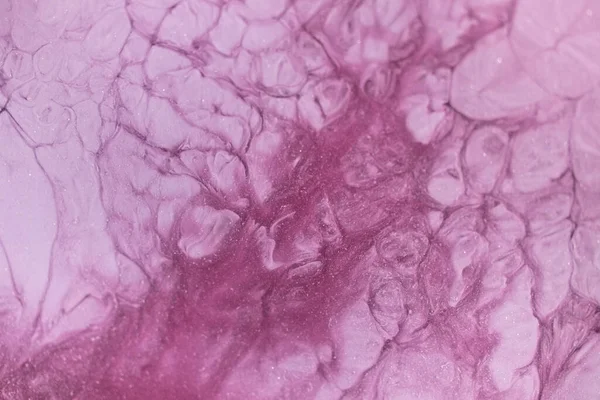 Encre Alcool Une Technique Moderne Peinture Rose Violet Design Artistique — Photo