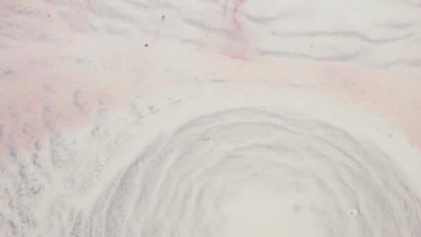 Барвистий Абстрактний Живопис Епоксидної Смоли Блискучий Рух Рідини Відеоарт Підходить — стокове відео