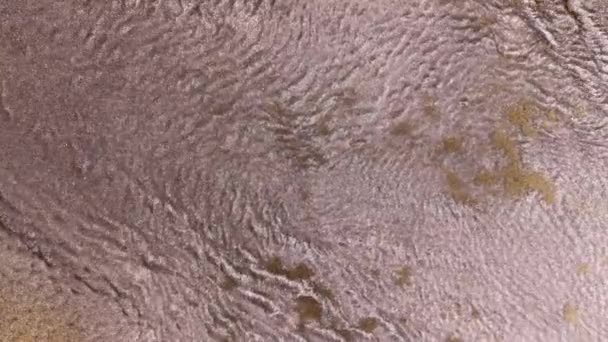 大理石の抽象的な背景 美しい液体アート 流体芸術の描画ビデオ カラフルな波と抽象的なアクリルテクスチャ 粒子の抽象的な背景の下の液体 — ストック動画