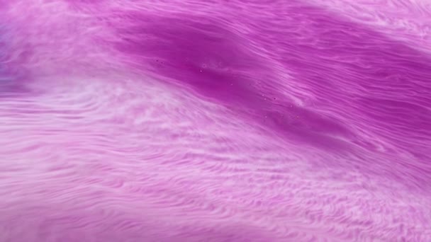 Красочный Абстрактный Жидкий Дизайн Фона Жидкостный Рисунок Акриловая Текстура Текучим — стоковое видео
