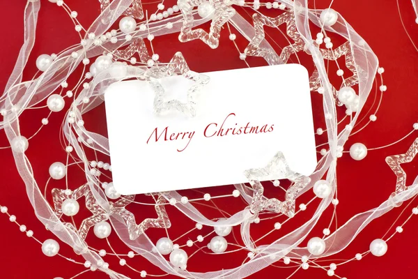 Christmas frame for greeting — Stock Photo, Image