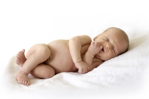 Söt newborn baby — Stockfoto