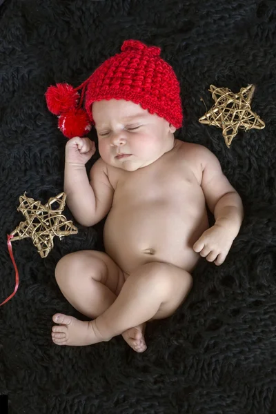 生まれたての赤ん坊の甘い夢 — ストック写真