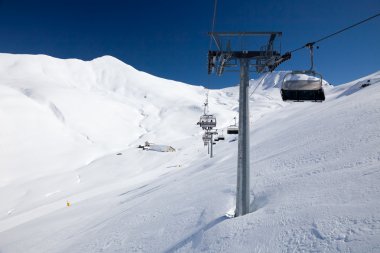 İtalyan dolomites güneşli bir günde