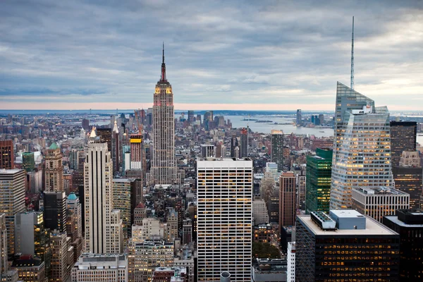 Paesaggio urbano di Manhattan - New York — Foto Stock