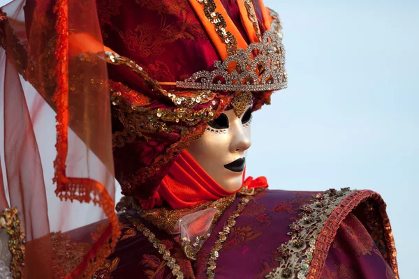 Máscara de carnaval de Ventian — Foto de Stock